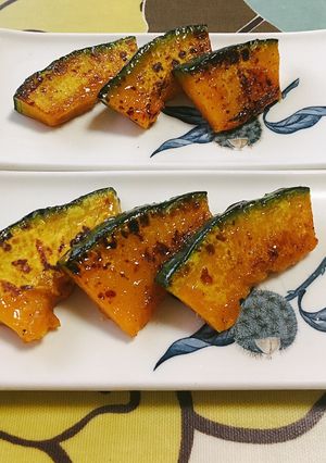 まさかの出会い♡かぼちゃのメープルわさび-レシピのメイン写真