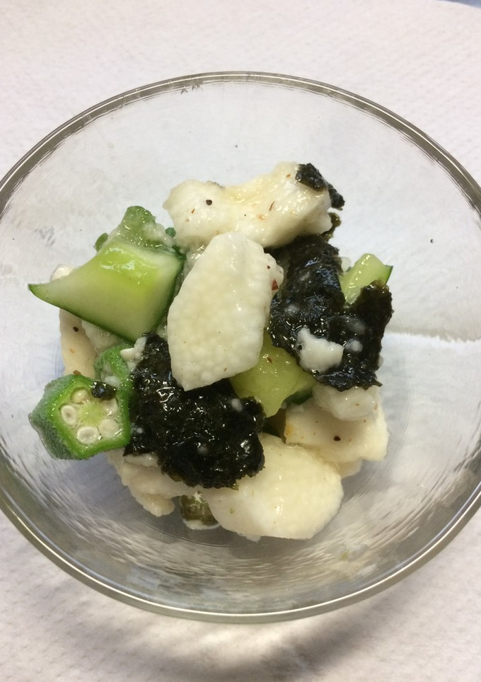 簡単副菜！長芋のさっぱり和え-レシピのメイン写真