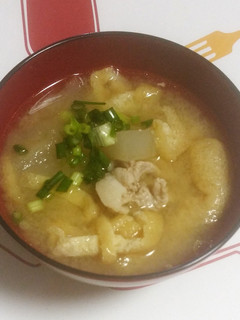 冬瓜と豚肉の味噌汁-レシピのメイン写真
