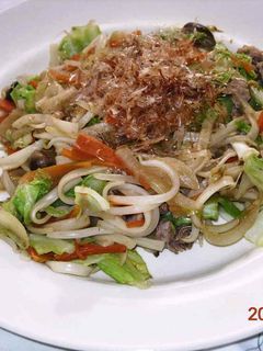 野菜モリモリ焼きうどん♪-レシピのメイン写真