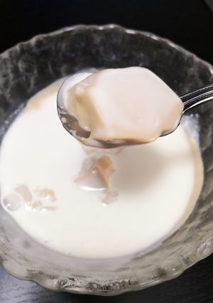 簡単格安♪カフェオレゼリー-レシピのメイン写真