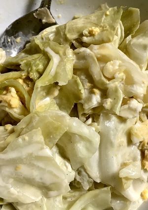 キャベツと卵の温野菜サラダ-レシピのメイン写真
