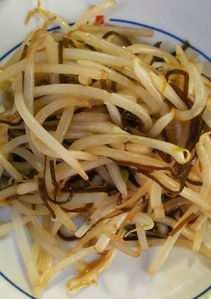 もやしの塩昆布炒め-レシピのメイン写真