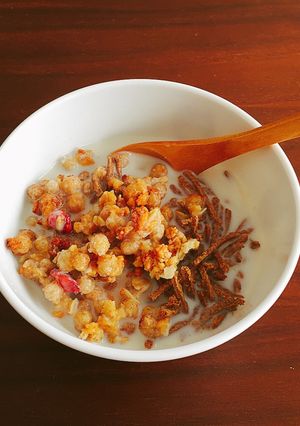 糖質オフ＊オールブランでダイエット朝食-レシピのメイン写真