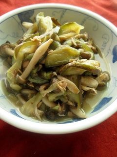 ナスとしめじのツナ炒め-レシピのメイン写真