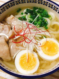 簡単☆鶏白湯風うどん-レシピのメイン写真