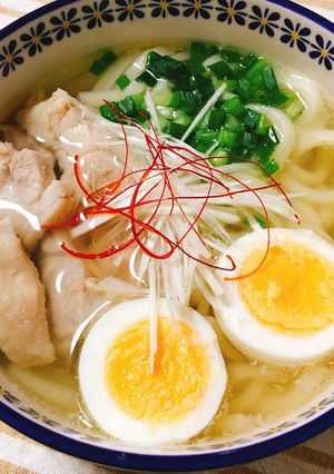 簡単☆鶏白湯風うどん-レシピのメイン写真