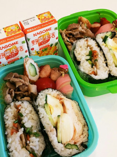 おにぎらず弁当★女子高生-レシピのメイン写真