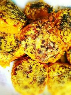 かぼちゃのチーズ入りお焼き-レシピのメイン写真