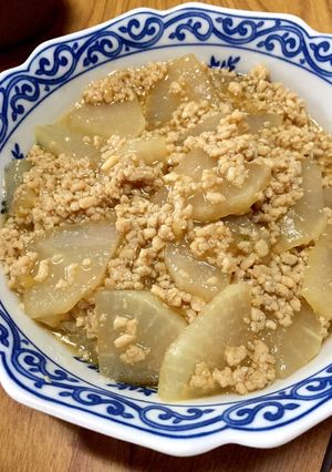 10分で出来る！大根のそぼろあんかけ-レシピのメイン写真