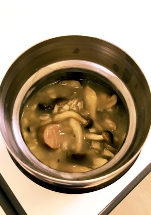 スープジャーで☆かんたんもち麦ランチ-レシピのメイン写真