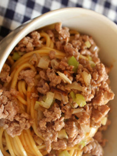 適度な辛さの♡汁なし坦々麺-レシピのメイン写真