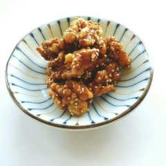 รูปของ メープルシロップで♡くるみの佃煮