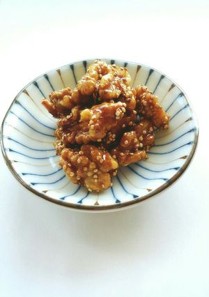 メープルシロップで♡くるみの佃煮-レシピのメイン写真