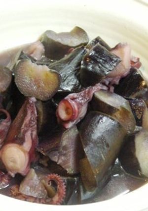 タコとなすの紫煮-レシピのメイン写真