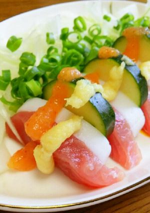 節約☆だけど豪華！ストライプのっけ盛り-レシピのメイン写真