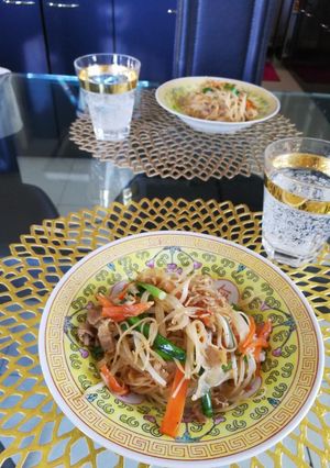 焼きビーフン(減塩)-レシピのメイン写真