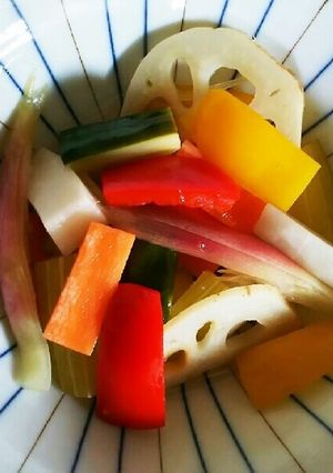 茅乃舎昆布だしで和風ピクルス-レシピのメイン写真