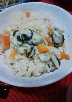 牡蠣めし◇旬はうまいなー！-レシピのメイン写真
