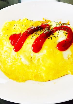 誰でも出来るんじゃね？簡単オムライス-レシピのメイン写真