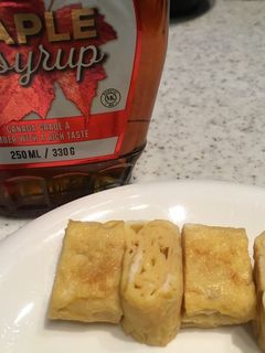 メープルシロップde卵焼き☆-レシピのメイン写真