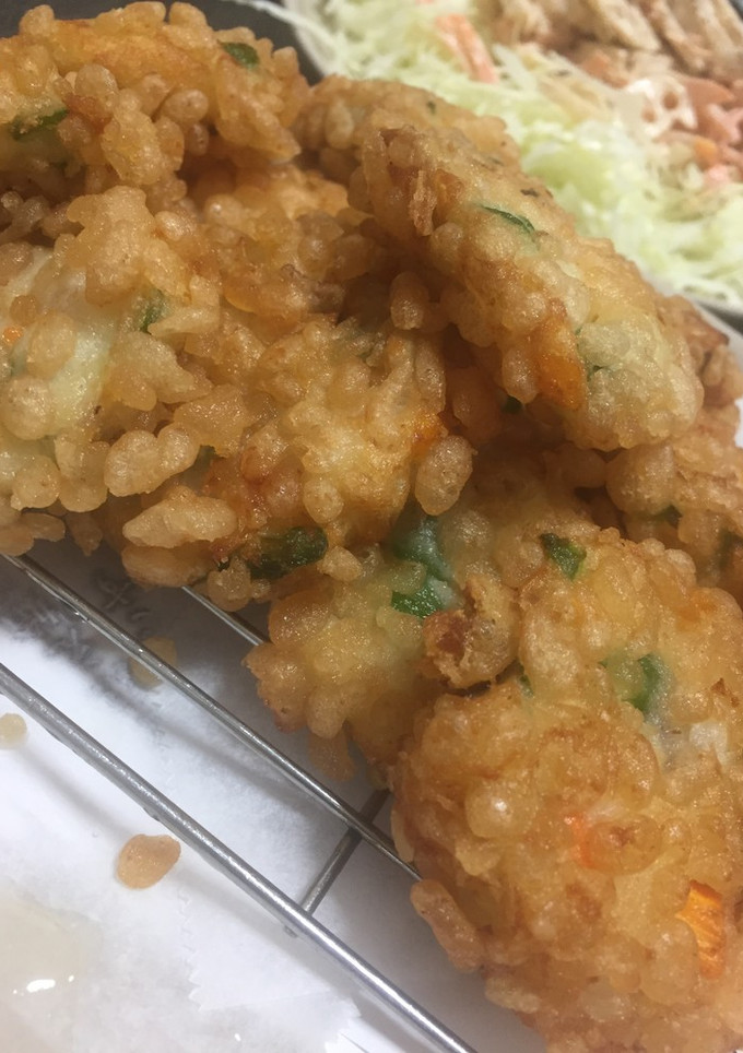 簡単！サクサク！揚げ玉のすり身揚げ♪-レシピのメイン写真