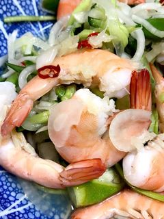 簡単おつまみ☆タイ風エビサラダ-レシピのメイン写真