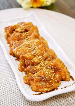 おりたたみ豚の照り焼き♡おりテリ♪-レシピのメイン写真