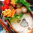 お弁当に豚薄切り肉のぐるぐる巻きとんかつ