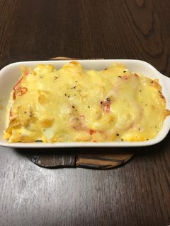 ズッキーニとベーコンのタルタルチーズ焼き-レシピのメイン写真