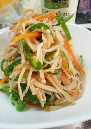 パスタソースで♪糸こんにゃくのたらこ炒め-レシピのメイン写真