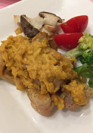 タンドリーチキン～カレーソースを添えて～-レシピのメイン写真