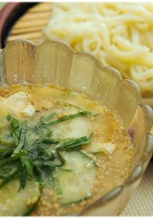 宮崎名物 冷汁につけて食べるざるうどん-レシピのメイン写真