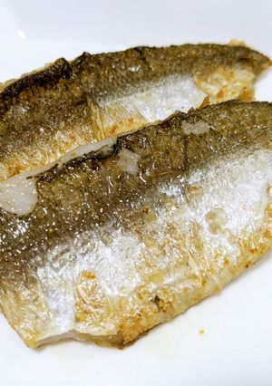 皮カリカリで美味しい！かますのムニエル♡-レシピのメイン写真