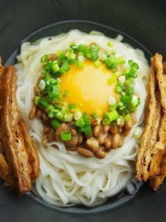 冷やしスタミナきつねうどん-レシピのメイン写真