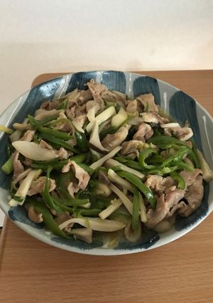 レンジで8分。豚ピーマン-レシピのメイン写真