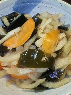 切干大根の酢の物-レシピのメイン写真