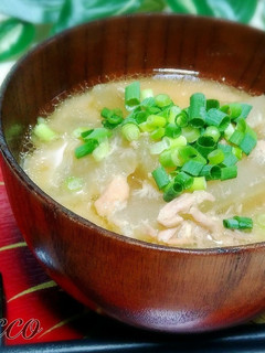 ほっこりアラ汁もどき!野菜とツナの味噌汁-レシピのメイン写真