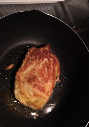 ふわっふわピーチ風味のパンケーキ-レシピのメイン写真