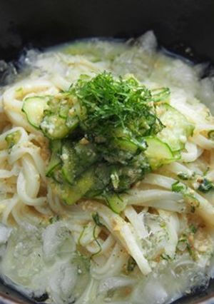 すりごまときゅうりでさっぱりざるうどん-レシピのメイン写真
