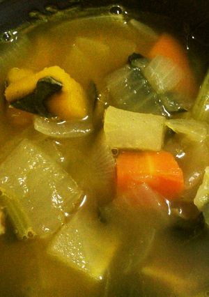 超楽々 野菜スープカレー　作ります-レシピのメイン写真