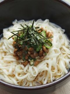 納豆でさっぱりざるうどん-レシピのメイン写真