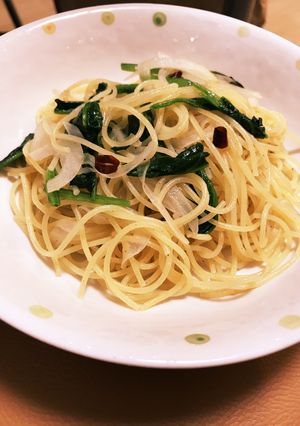 簡単和風ペペロンチーノ-レシピのメイン写真