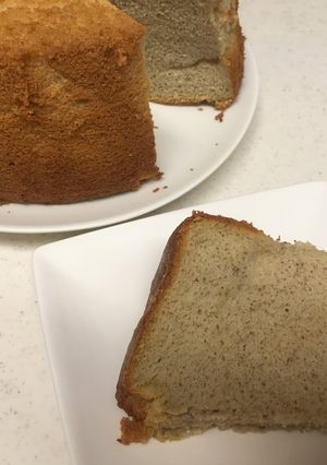 バナナシフォンケーキ-レシピのメイン写真