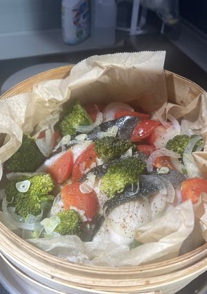 せいろで作る アクアパッツァ-レシピのメイン写真