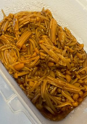 レンチン！えのきの生姜醤油漬-レシピのメイン写真