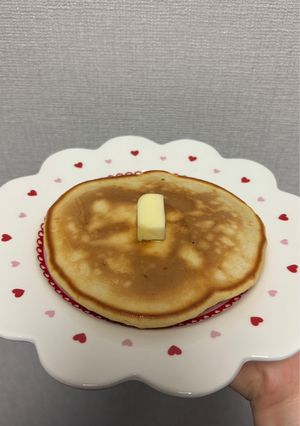 ホットケーキミックスなし簡単パンケーキ🥞-レシピのメイン写真