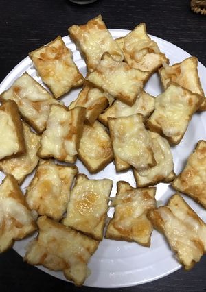 【子どもと一緒に】厚揚げの味噌チーズ焼き-レシピのメイン写真