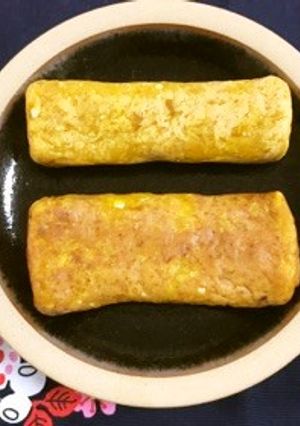 アレルギー給食対応!卵なし厚焼き卵-レシピのメイン写真