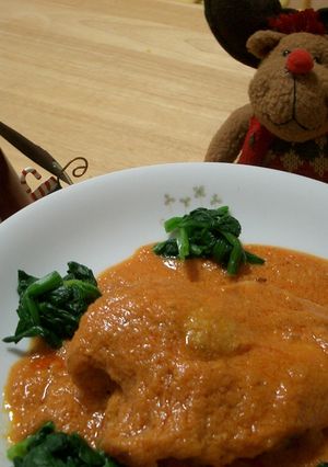 チキンソテー✿トマトクリームソース✿-レシピのメイン写真